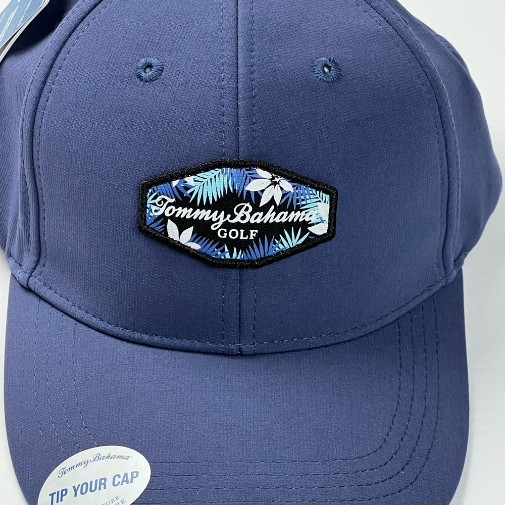 Tommy Bahama Snapback Adjustable Golf Cap Embroidered Logo-One Size Fits All - Picture 3 of 9